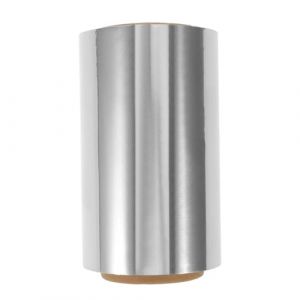VALICLUD Rouleau de Papier Aluminium pour Coiffure 50M Papier Aluminium Épais Argenté pour Coloration Capillaire et Permanente pour Salon de Coiffure Protection Thermique Cheveux (MOUBACK, neuf)