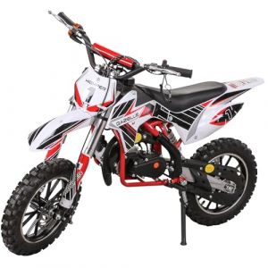 Actionbikes Motors Mini Moto Cross pour enfants Gazelle 49 cc | Moto Thermique Enfant - Velo Electrique - Pocket Bike - Jouet - Dirt Bike - Air Bike - Mini Moto Cross - Pokette (Rouge) (Miweba GmbH, neuf)