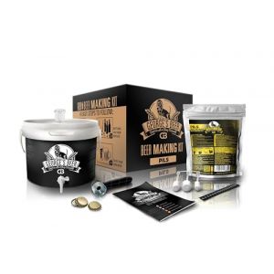 Beer & Wine - George's Kit de Fermentation de la bière 5 l - Bière Artisanale Maison - Kit de Fermentation de Malte - Kit bière - Kit de Production de bière - Idée Cadeau (Kit avec Malt Pils) (BEER&WINE, neuf)