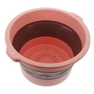 DECORNIJIA Lavabo Pliable Pour Bassine De Nettoyage Rehaussable Lavabo De Salle De Bain Pratique (ZhiLight, neuf)