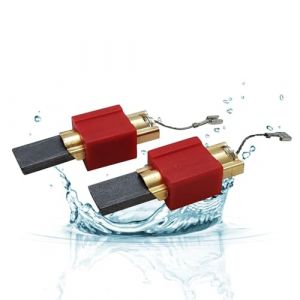LICHTBLAU 2 pièces Charbons moteur avec support I Brosses de charbon pour lave-linge et sèche-linge Miele I Lot de 2 pièces détachées 4297413 pour appareils Miele série 800 (Pfälzer Online Shop, neuf)