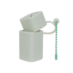 Manchon de protection en silicone pour rouge &agrave; l&egrave;vres - &Eacute;tui de rangement portable pour sacs &agrave; main, porte-cl&eacute;s, sacs de sport pour femmes et filles - Support de rouge &agrave; l&egrave;vres antid&eacute;rapant (GCmandwe, neuf)