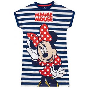 Disney Chemise de Nuit Fille Minnie Mouse Multicolore 7-8 Ans (Character FR, neuf)
