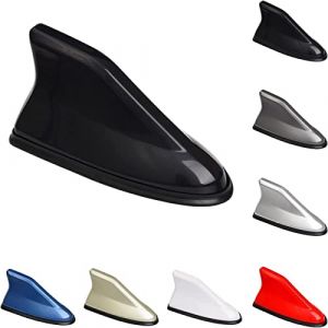 LVTFCO Antenne Voiture Antenne Requin pour Renault Clio 4 3 2 1 Sport Espace 4 2 5 Koleos Duster Clio Scenic, Puissante Am FM Radio Décorer en Forme D'aileron de Requin Accessoire Voiture,A (Duangdangdu, neuf)