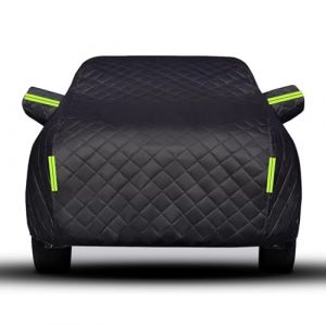 Housse de Voiture Anti-Grêle Épaisse pour Renault Clio 2 Campus 2003-2012 Bâche Voiture Anti-grêle Protection Totale Contre Les Intempéries, avec Bandes Réfléchissantes (nuxiaowujin, neuf)