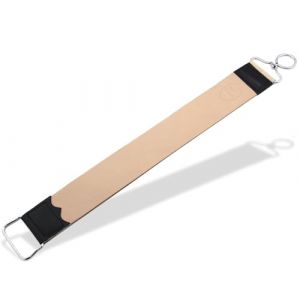 InstrumenteNrw Cuir &agrave; rasoir double face - Pierre &agrave; aiguiser - Rasoir &agrave; stroper - Cuir v&eacute;ritable - 40 cm x 4,5 cm (SK-Trading-Agentur, neuf)