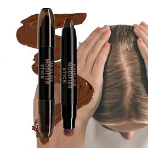 Peufcmi Stylo Camouflage Racines | Masque Cheveux Blancs | Crème Blanche de Couverture 3g pour Hommes Applicable sur Cuir Chevelu Ligne Frontale et Barbe Usage Quotidien Maison et (paerif, neuf)