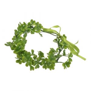LIFKOME Serrage-t&ecirc;te Saint-patrick Couronne De Tr&egrave;fle Coiffe De F&eacute;e Pour Femme Accessoires De Cheveux Coiffe De Guirlande (Lmposing, neuf)