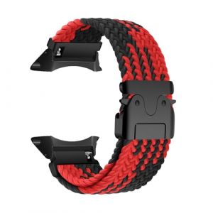 KMKJSH Tress&eacute; Bracelet en Nylon Compatible avec Suunto Core Bracelets de Montre, R&eacute;glable Boucles Lat&eacute;rales en M&eacute;tal Sport Hommes Femmes Bande de Rechange pour Suunto Core Sangles (24) (Kemikeji, neuf)