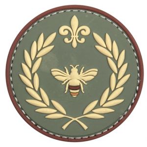 Napoléon Bonaparte abeille emblème drapeau France français lys empereur empire écusson pvc relief 6cm patch insigne corse (destockandco (vendeur francais), neuf)