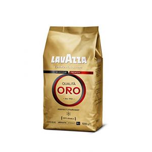 Lavazza Qualita Oro - Lot de 4 paquets de café en grains (4 x 1 kg) (PENNGUIN-FR, neuf)