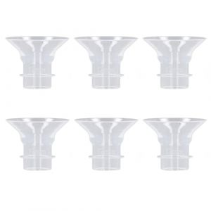 TARSHYRY Adaptateurs de Téterelle en Silicone Liquide Souple, Réducteurs de Bride de 24 Mm à 13 Mm, Paquet de 2, Adaptés à la Plupart des Tire-lait Portables et Portatifs, Solution de Pompage (17MM) (Mateisy, neuf)