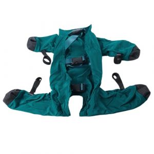 2026 Bottes de pluie pour chiens de petite et moyenne taille, imperm&eacute;ables et r&eacute;sistantes &agrave; la neige, avec bretelles, pantalon r&eacute;glable, manches anti-taches, vert fonc&eacute;, taille 2XL (⭐⭐⭐⭐⭐Five star⭐⭐⭐⭐, neuf)