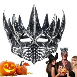 Tête de corbeau – Coiffe gothique pour cosplay, accessoire de costume pour anniversaire, Halloween, bal de fin d'année, fête cosplay, performance sur scène (SYlingtian, neuf)