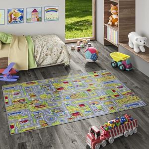 Snapstyle Tapis de Jeu pour Enfant Aventure Motifs Village Couloir - 17 Tailles Disponibles (tapisonline24, neuf)
