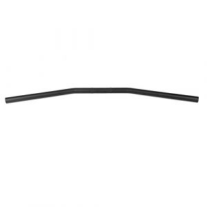 Guidon Drag Bar 22mm, R&eacute;tro Moto 7/8", Barres de Dragage en Fer, Bend Gardique (Noir) (Youluu-cd, neuf)