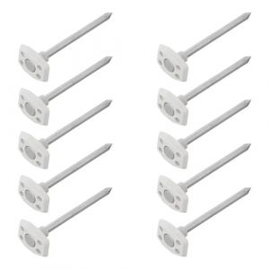 Lot de 10 piquets pour b&acirc;che de Sol, Tapis de Tente, Camping, piquets de Tente 10 cm de Fixation (Palleon GmbH, Preise inkl. MwSt., neuf)