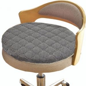 Coussin/Galette de Chaise Ronde 40cm/35cm/30cm/45cm Antidérapants Coussin de Siège Rond Exterieur/Intérieur Coussin D'assise Rond Jardin, Cuisine, Bureau, Salle à Manger(H1,Diameter 45cm) (POSTTER SHOP, neuf)