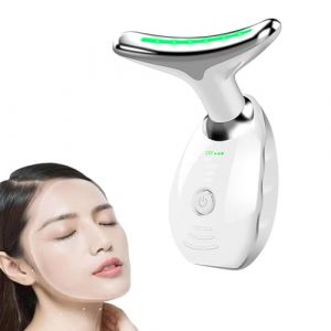 Appareil de massage facial contre les rides, appareil de beauté du visage avec 3 modes, massage facial EMS pour homme et femme Appareil de beauté du visage 45 ℃ V Appareil de beauté du visage Appareil (Presmile, neuf)