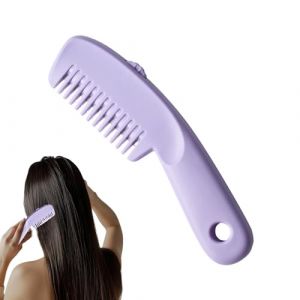 Peigne à désépaissir, peigne à ciseaux, ciseaux de coiffage multifonctionnels, peigne mince, accessoire de coiffure portable pour femmes, pour les vacances, les familles (daksir, neuf)