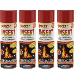 Fulgator - PRO INSERT - Mousse d&eacute;capante Vitres inserts - Lot de 4 x 500 ML - Fabriqu&eacute; en France (Izotech, neuf)