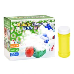 Machine &agrave; Bulles de Savon P&egrave;re No&euml;l,Pistolet a Bulle,Machine &agrave; Bulles P&egrave;re No&euml;l,avec Lumi&egrave;re et Musique,Fart Bubble Machine,pour No&euml;l,Carnaval,F&ecirc;te Bizarre et Cadeaux pour Enfants (Toouse, neuf)