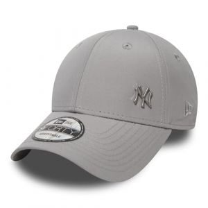 New Era New York Yankees MLB Casquette Accessoire Baseball NY Logo de l'équipe Chapeau réglable Gris (capspin, neuf)