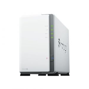 Synology DS223j Station de disque NAS 2 baies (Realtek RTD1619B 4 c&oelig;urs, 1,7 GHz, 1 Go DDR4, 1 x RJ-45 1 GbE) avec 2 disques durs Seagate IronWolf 3 To (AGEM CZ, neuf)