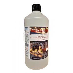 Bio&eacute;thanol 1L &ndash; Combustible &Eacute;cologique Premium pour Chemin&eacute;e Po&ecirc;les en Acier InoxydableI&ndash; Liquide &ndash; Flamme Propre, sans Odeur ni Fum&eacute;e &ndash; Ressources V&eacute;g&eacute;tales &ndash; Haute Performance (1L) (Solutions Naturelles et chimiques, neuf)