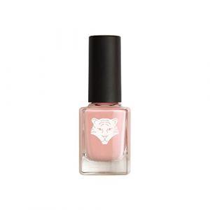 Vernis à Ongles Vegan & Naturel - Couleur Rose Pétale 102 "Rise To The Top" - Ingrédients Naturels & Bio-sourcés - Brillance Longue Durée - ALL TIGERS (ALL TIGERS, neuf)