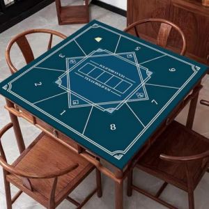 Tapis de Poker Carré, Texas Holdem pour sa Propre Table de Poker, Tapis Table de Poker, Tapis de Cartes à Jouer (80 * 80 cm) (ROBFLOR MARKET CARS, neuf)