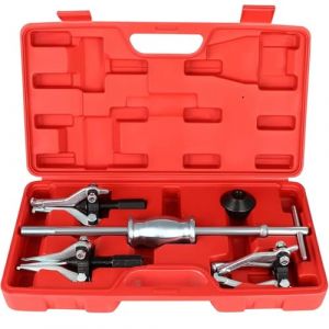 FreeTec Extracteur Roulement à Marteau à Inertie, 15-80mm Arrache Roulement de Roue Interne et Externe, 3 Griffes Extraction Roulement Interieur avec 1.36kg Marteau pour Pignons Poulies Voiture (FreeTec, neuf)