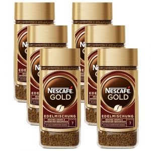 NESCAFÉ Gold Edelmischung (Mélange Noble) (6 x 200g) (prsWORLD, neuf)