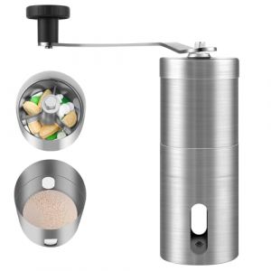 Fefod Broyeur à Comprimés, Pilulier Broyeur Manuel en acier inoxydable, Ecrase Medicament, Mortier médicament, Concasseur Pour Ecrase Pilule, Broyeur Médicament en Poudre, pour Agées, Enfants, Animaux (Fefod Direct, neuf)