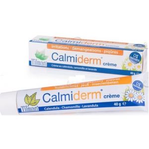 Calmiderm Crème pour irritations de la peau, rougeurs et écorchures, piqûres, petites brûlures 40 ml (avos, neuf)