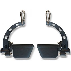 Attache de câble de Gym, Barre d'écartement réglable pour Le Fitness à Domicile, Attaches de Traction Latte pour Machine à système de poulie de câble (SP-B04) (KORIKAHM, neuf)