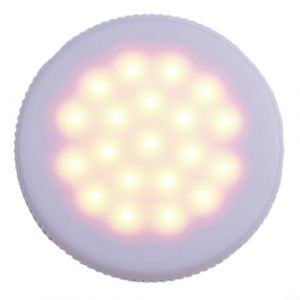 EpheyFIF Ampoule LED GX53, 7 W à intensité non variable, éclairage de cuisine sous armoire, éclairage extérieur LED GX53, ampoule spot GX53 (blanc chaud) (Wonderfulgarden, neuf)