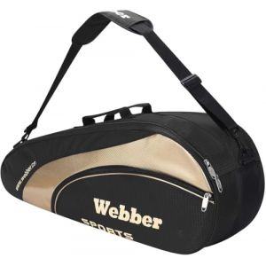 IBLUELOVER Sac de Raquette de Badminton Sac Raquettes de Tennis Sac à Bandoulière Raquettes Squash Transport 3-6 Raquettes Sac de Sport Volants Poche Contenir Chaussures Etanche Sac de Rangement (IBlueloveruk, neuf)