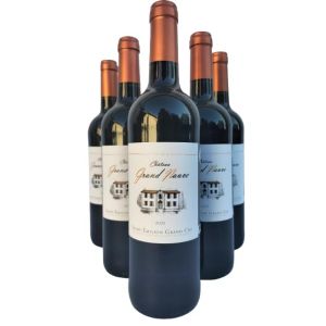 Château Grand Nauve Saint Emilion Grand Cru 2021 - Pack de 6 bouteilles (Château Le Comte Mallet, neuf)