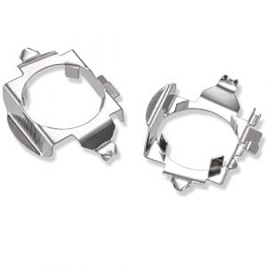KATUR H7 pour Ampoule de Phare Base de Support d'adaptateur de Prise H7 LED pour Mercedes Benz ML CL Touareg Old Octavia Opel Chery Riich G5 Saab Affiner Explorer Eastar (Pack de 2) (KAtur, neuf)
