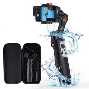 hohem iSteady Pro4, Stabilisateur Caméra Action, Installation Rapide, 14H Autonomie et IPX4, Gimbal 3 Axes Compatible avec Gopro Hero 13/12/11/10/9/8/7/6/5/4/DJI OSMO Action 3/Insta360 One R/Sony RX0 (Hohem Direct fr, neuf)