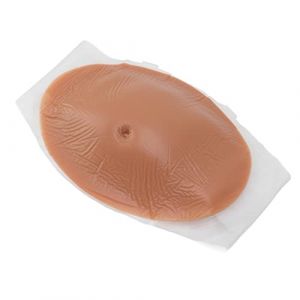 Xiuganpo Faux Ventre de Grossesse en Silicone, Réaliste, Respirant, élastique, Faux Ventre de Femme Enceinte pour Spectacles sur Scène, fabriqué en Matériau Sûr pour une Utilisation en maternité, (Liunuss, neuf)