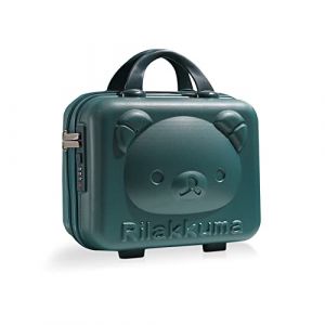 Balakaka Vanity Rigide Femme Vanity Fille 10L, Vanity Case Rigide avec Code Mini Valise Rangement avec Poignée, Portable Vanity Voyage Valise de Toilette Imperméable et Résistant à l'usure Vert foncé (BESTLINK TECHNOLOGY S.R.L., neuf)