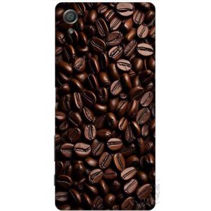 Coque en plastique rigide compatible avec Sony Xperia XA1 Ultra, design (caf&eacute;) (MagikLine, neuf)