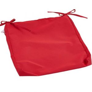 JORTUIO Housse de Coussin de Chaise Imperméable 40x40 50x50 45x45 cm, Housses de Coussin de Siège de Jardin,Amovibles, pour Intérieur et Extérieur, Terrasse Meubles(Rouge,43x40x8 cm) (Danansentt Shop, neuf)