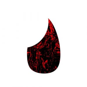 RuiJOTWAT Pi&egrave;ces de guitare Pickguard de guitare acoustique de qualit&eacute; autocollant de style OM 18V pour guitare de taille 40" 41" (ruimans, neuf)