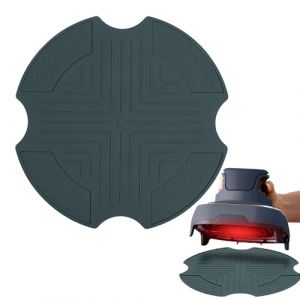 Dessous de Plat pour Portable Ninja Crispi Friteuse, Silicone Plat Compatible avec Ninja Crispi Air Fryer 4-en-1, FN101, Accessoires Ninja Crispy Résistant à la Chaleur (douhanmaoyi, neuf)