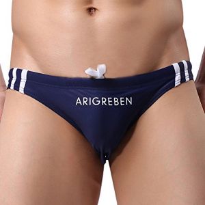 Générique Maillot De Bain Homme Eté Sexy Slip De Bain Séchage Rapide avec Cordon Réglable Strings Taille Basse Plage Slip De Bain De Plage Surf Slips Short De Bain Pas Cher (sutelang lurryly (7-15 jours de livraison), neuf)