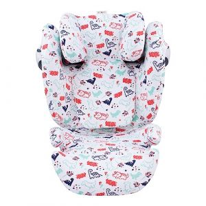 JYOKO KIDS Housse pour siège auto bébé en coton compatible avec Cybex Solution M et Pallas B - Fix (Dino Party) (JYOKO, neuf)