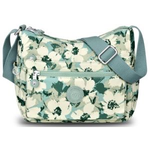 VOBUKE Sac Bandouli&egrave;re Femme Impermeable Nylon Sac a Main Femmes avec Bandoulieres R&eacute;glable Loisir L&eacute;ger Sacoche Sport Bandouli&egrave;re Multipoches Sac Besace Messenger Bag pour Voyage &Eacute;cole Sports Achats (AOCAO, neuf)